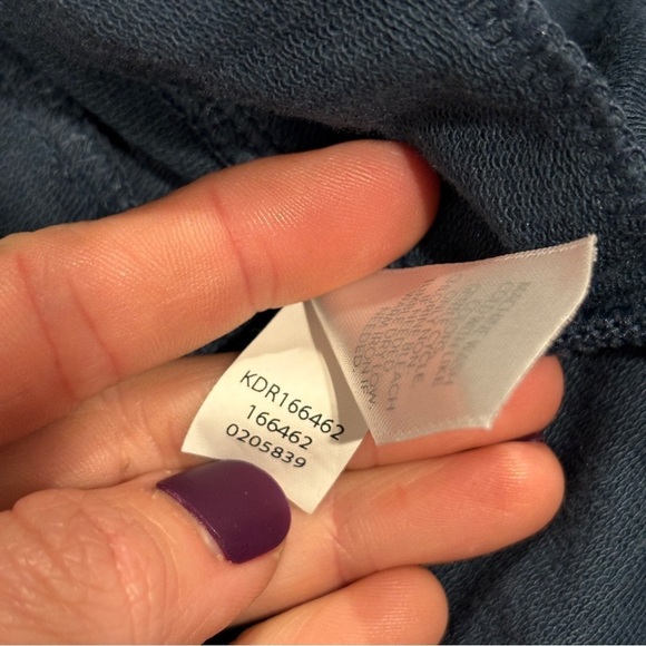 PureJill J. Jill Blue Ponte Dress Pockets Pima cotton modal Size medium petite - Picture 7 of 11